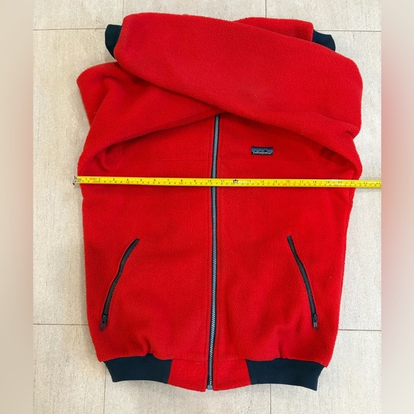 Men’s Vintage 1980s Patagonia fleece zip-up sweater size medium - Picture 9 of 12